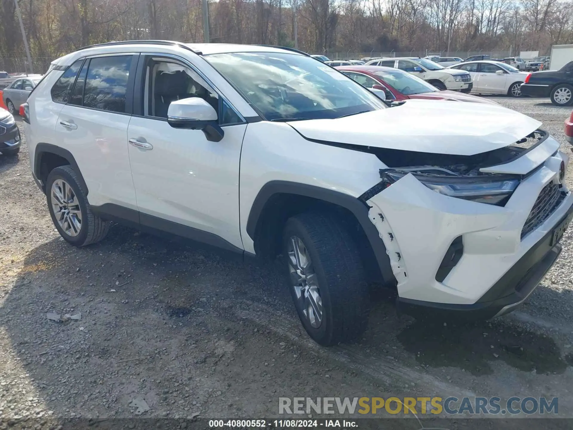 1 Photograph of a damaged car 2T3N1RFV2RW415694 TOYOTA RAV4 2024