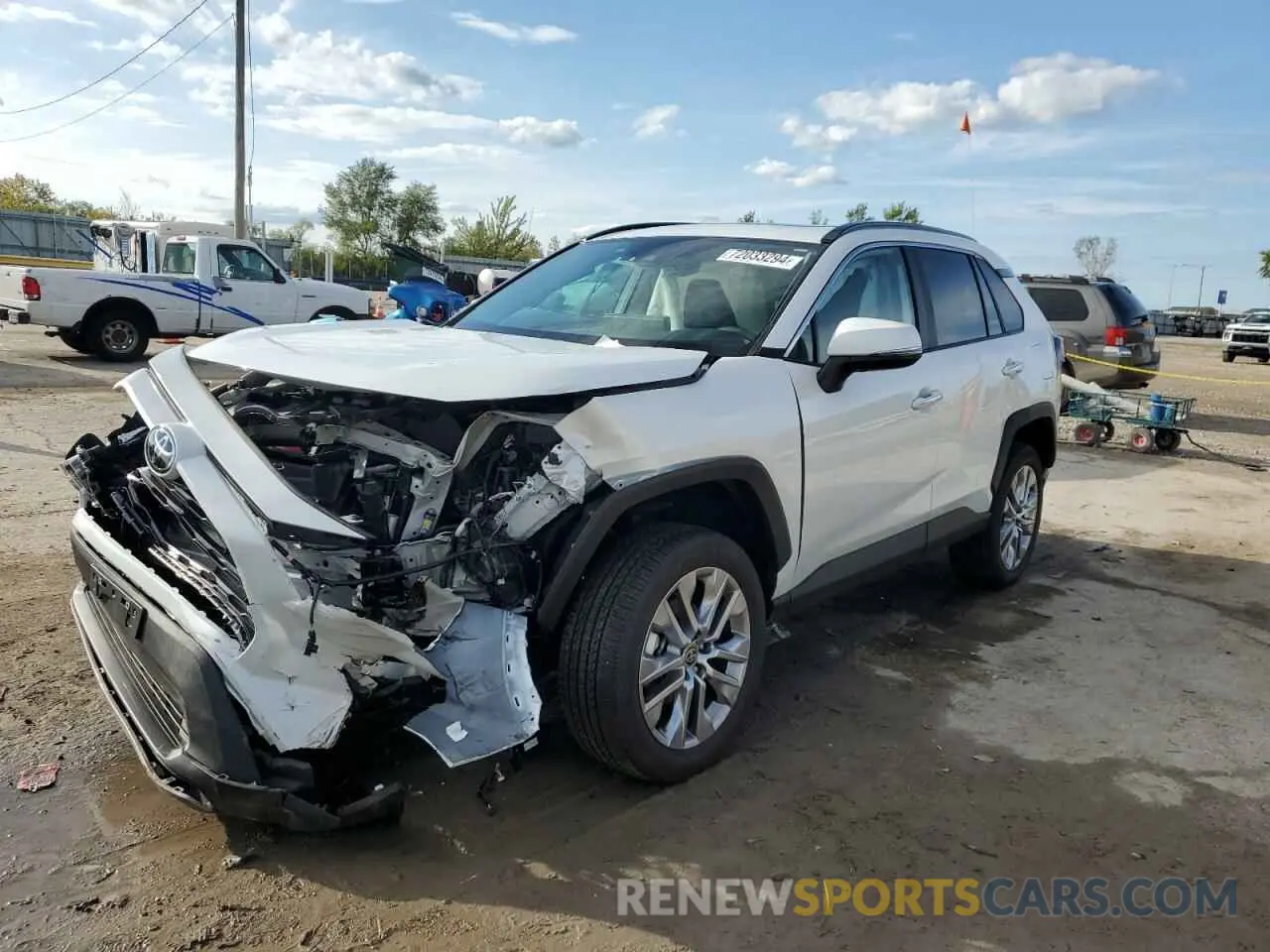 1 Photograph of a damaged car 2T3N1RFV3RW429216 TOYOTA RAV4 2024