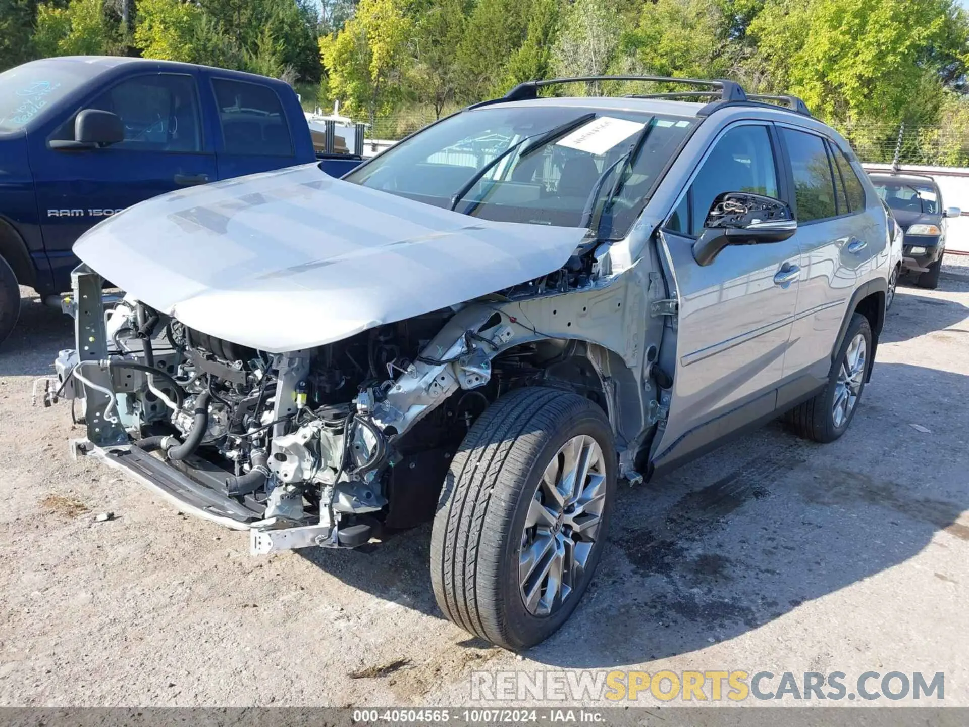 2 Photograph of a damaged car 2T3N1RFVXRW463198 TOYOTA RAV4 2024