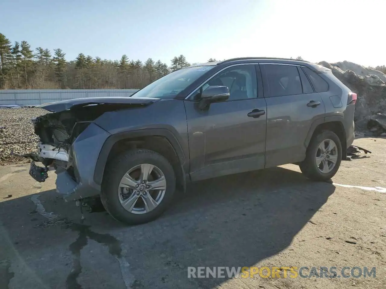 1 Photograph of a damaged car 2T3P1RFV0RC449191 TOYOTA RAV4 2024