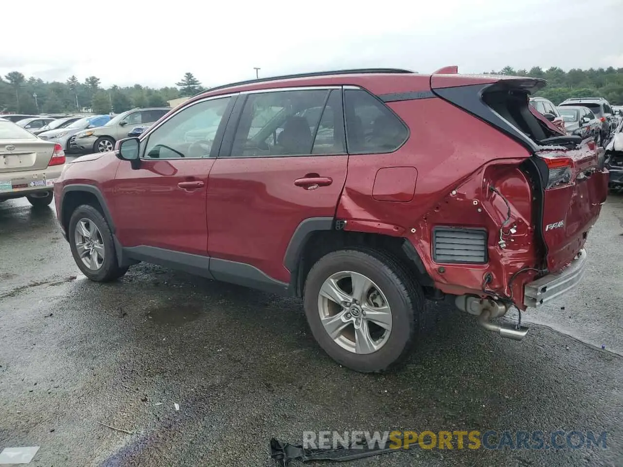2 Photograph of a damaged car 2T3P1RFV0RW411121 TOYOTA RAV4 2024