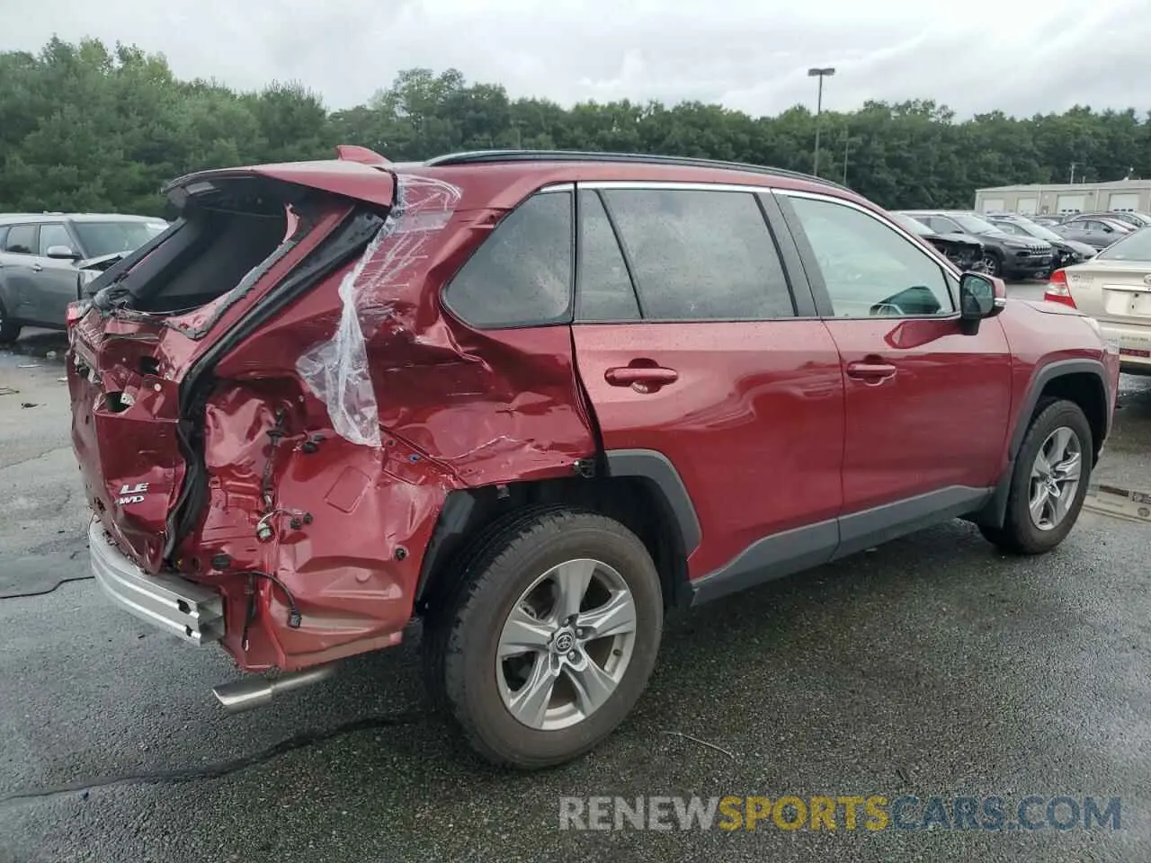3 Photograph of a damaged car 2T3P1RFV0RW411121 TOYOTA RAV4 2024