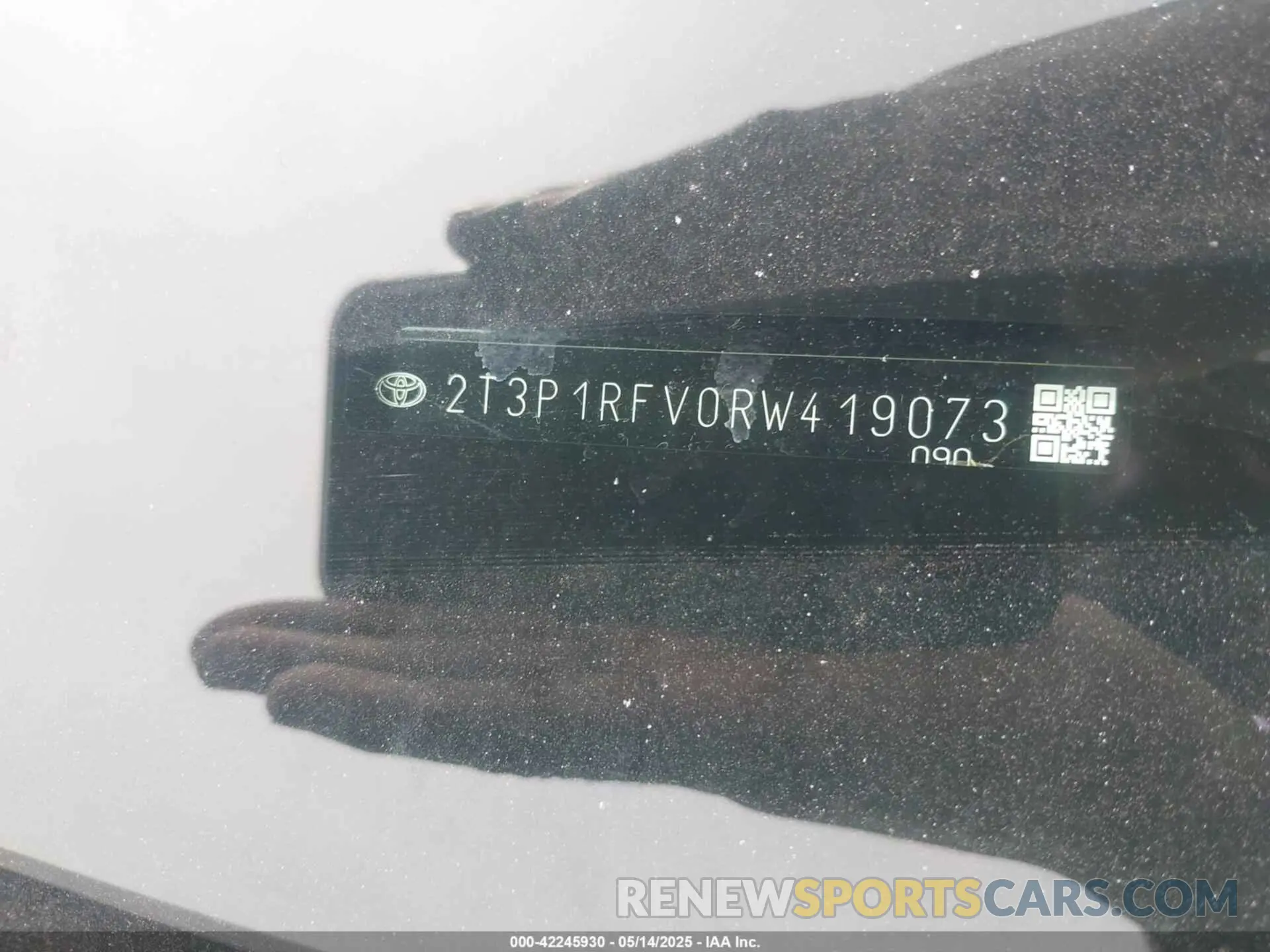 9 Photograph of a damaged car 2T3P1RFV0RW419073 TOYOTA RAV4 2024