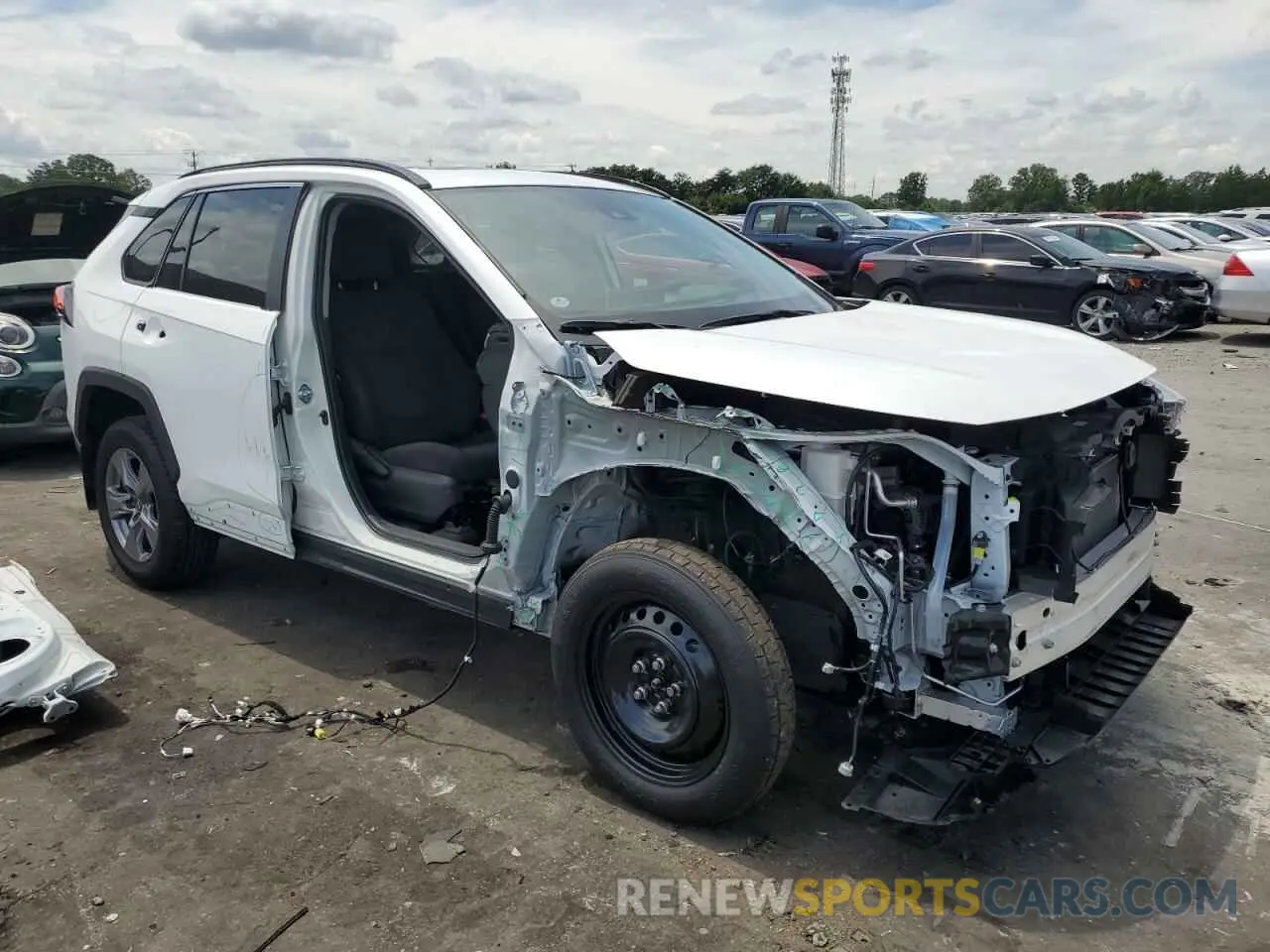 4 Photograph of a damaged car 2T3P1RFV1RC410416 TOYOTA RAV4 2024