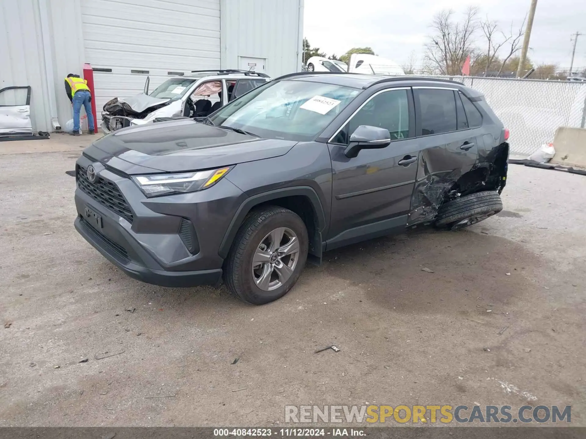 2 Photograph of a damaged car 2T3P1RFV1RC433601 TOYOTA RAV4 2024