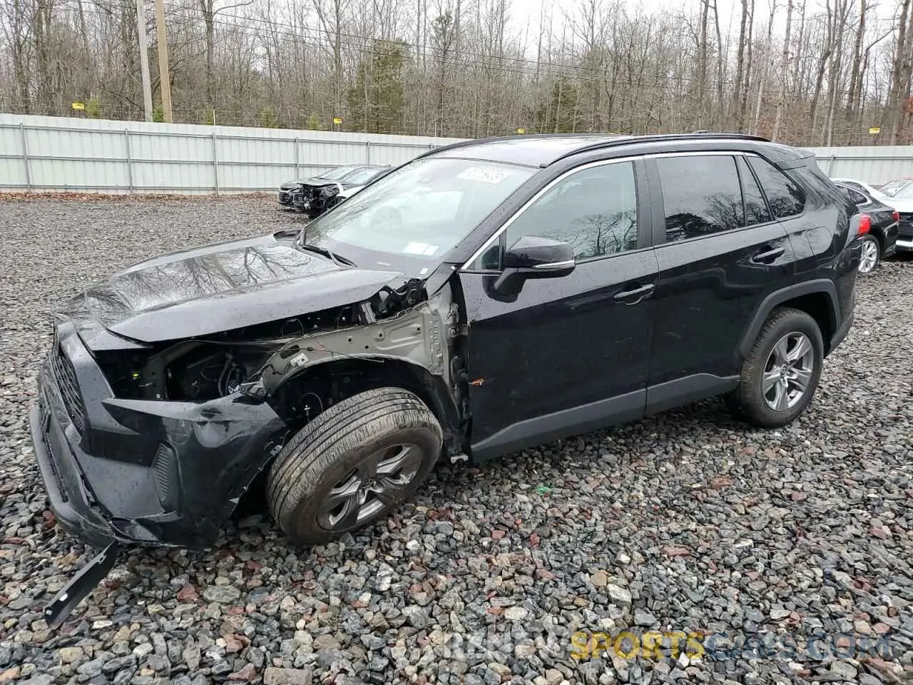 1 Photograph of a damaged car 2T3P1RFV1RC450012 TOYOTA RAV4 2024