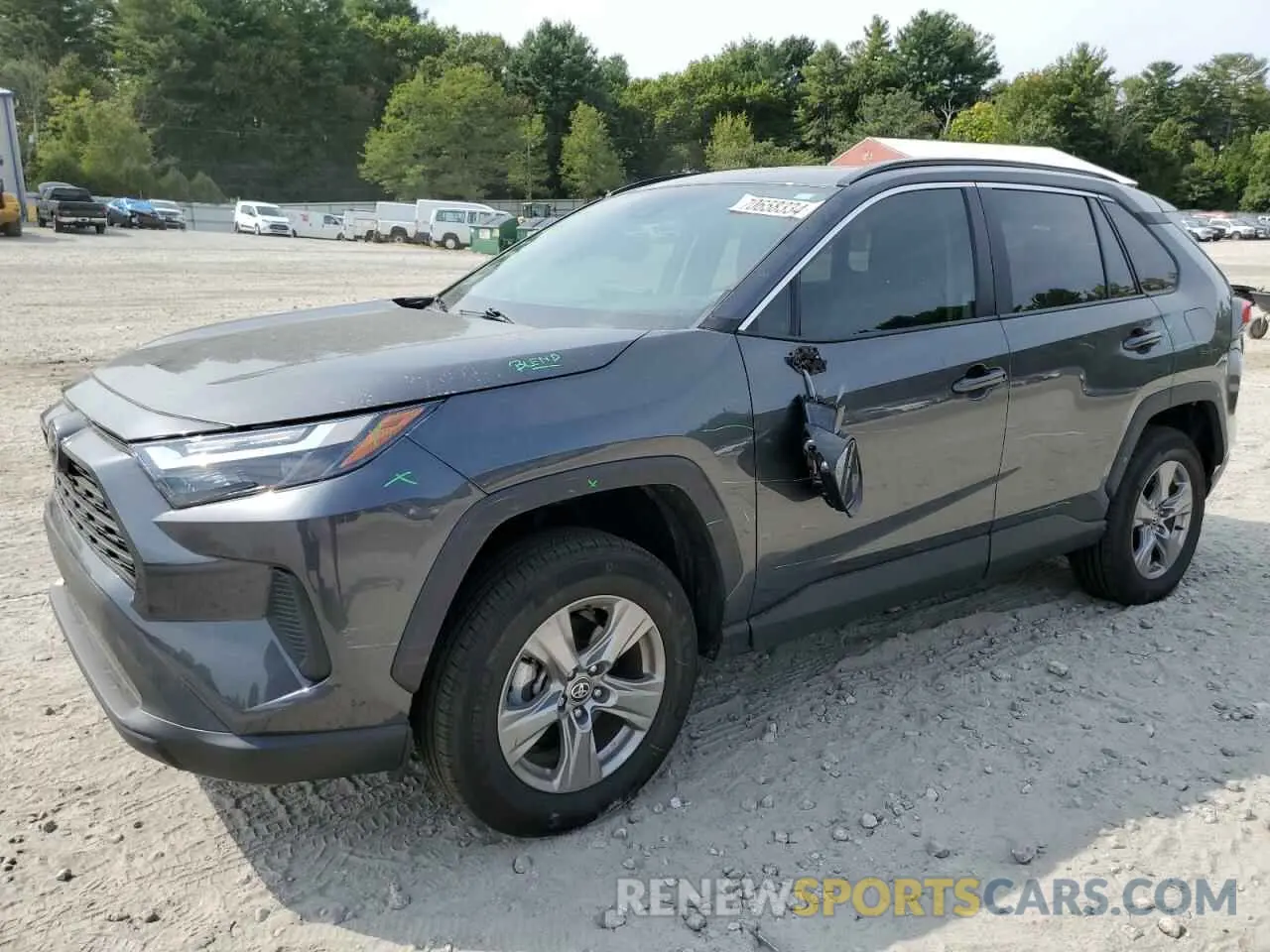 1 Photograph of a damaged car 2T3P1RFV1RW423035 TOYOTA RAV4 2024