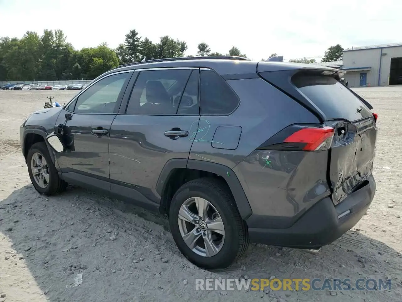 2 Photograph of a damaged car 2T3P1RFV1RW423035 TOYOTA RAV4 2024