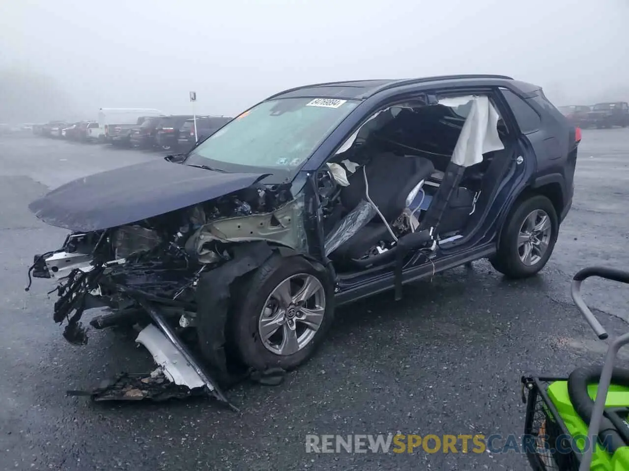1 Photograph of a damaged car 2T3P1RFV1RW424086 TOYOTA RAV4 2024