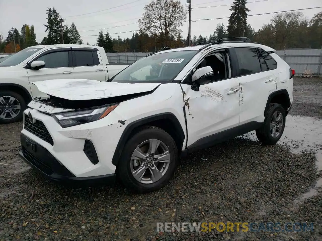 1 Photograph of a damaged car 2T3P1RFV2RC402468 TOYOTA RAV4 2024