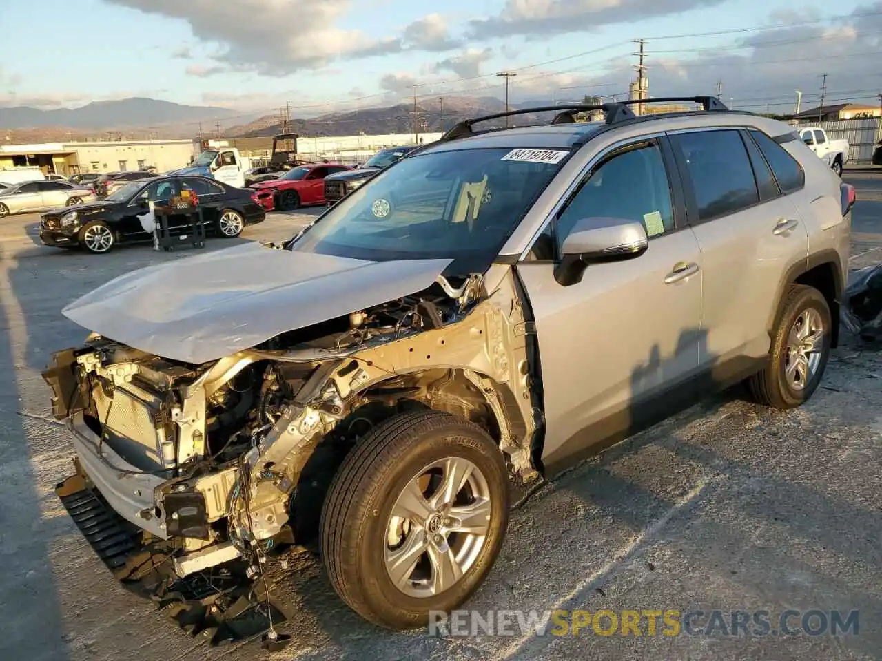 1 Photograph of a damaged car 2T3P1RFV2RW440295 TOYOTA RAV4 2024