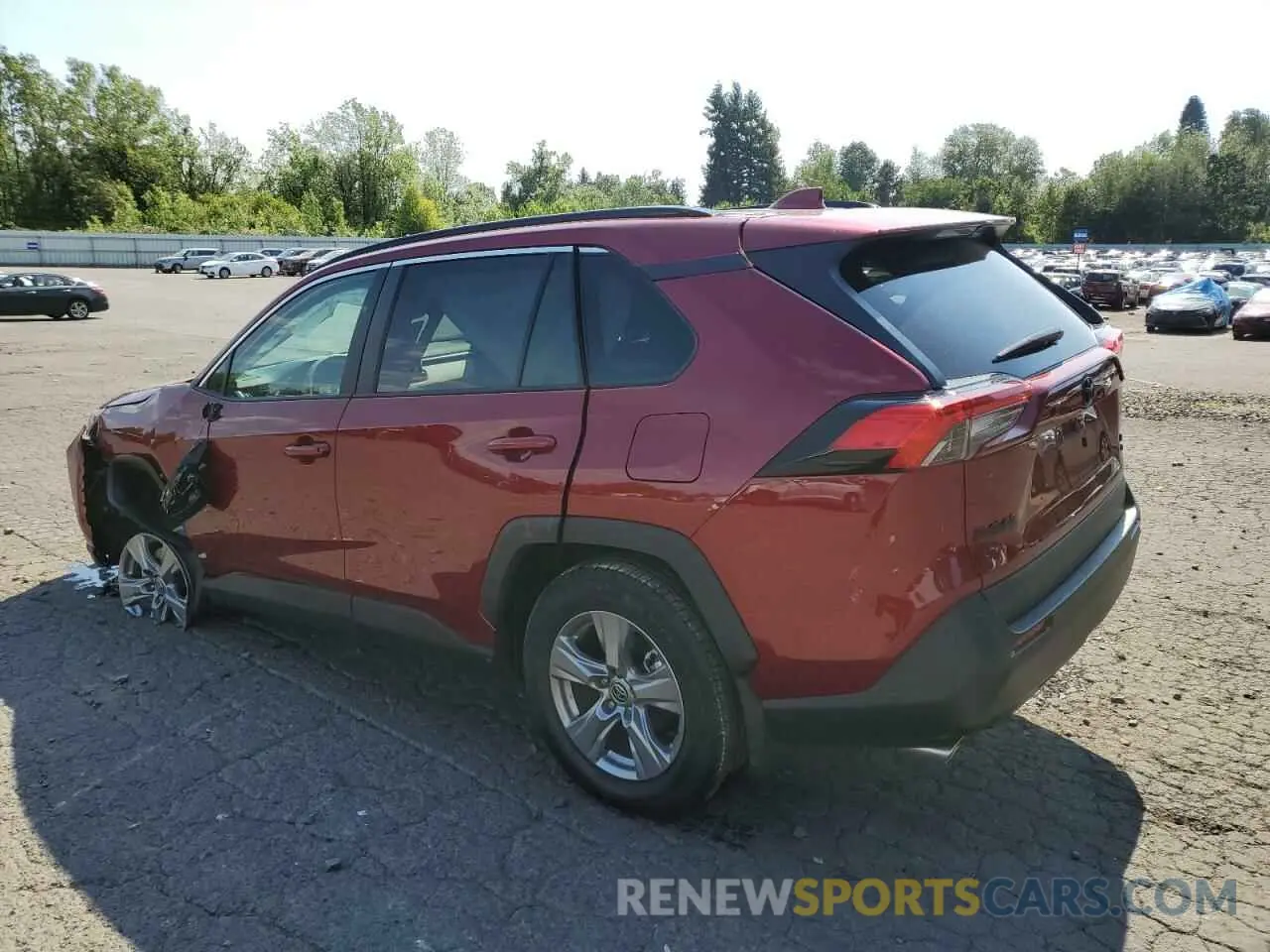 2 Photograph of a damaged car 2T3P1RFV2RW462815 TOYOTA RAV4 2024