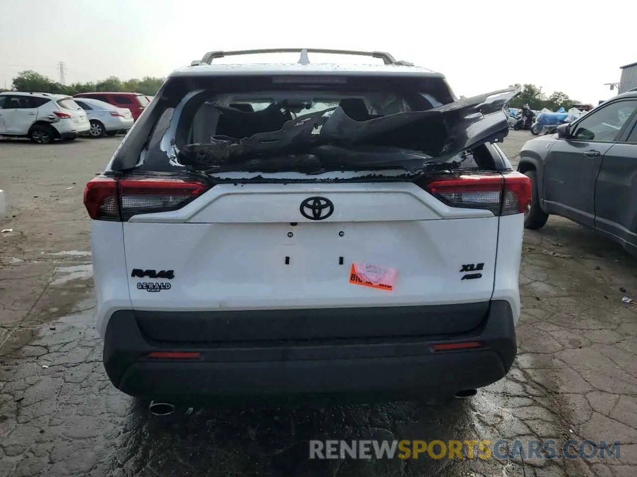 6 Photograph of a damaged car 2T3P1RFV3RC459780 TOYOTA RAV4 2024