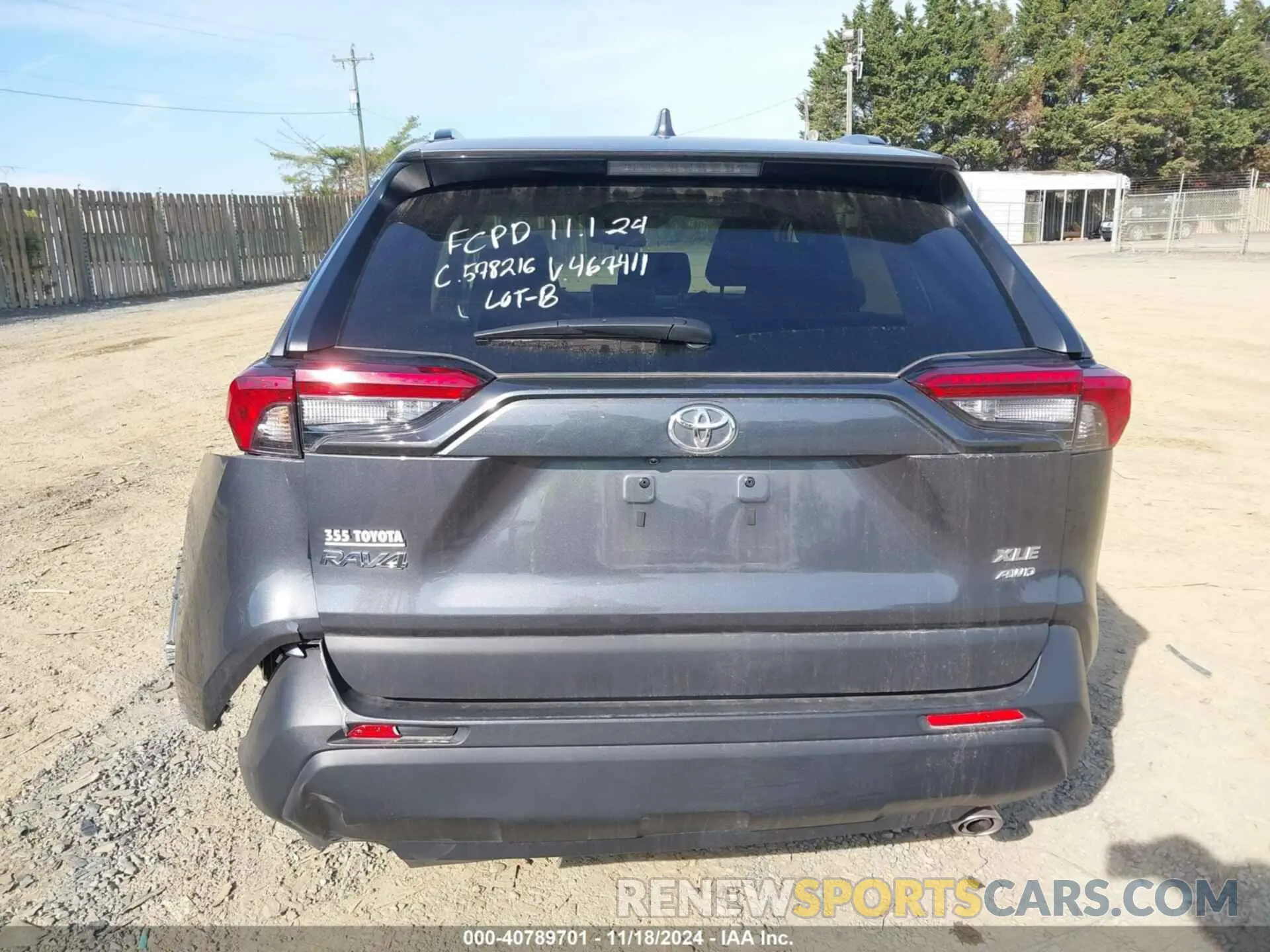 16 Photograph of a damaged car 2T3P1RFV3RW467411 TOYOTA RAV4 2024