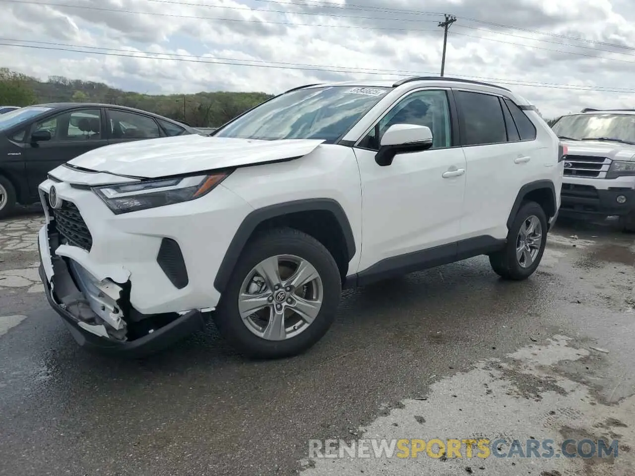 1 Photograph of a damaged car 2T3P1RFV3RW469188 TOYOTA RAV4 2024