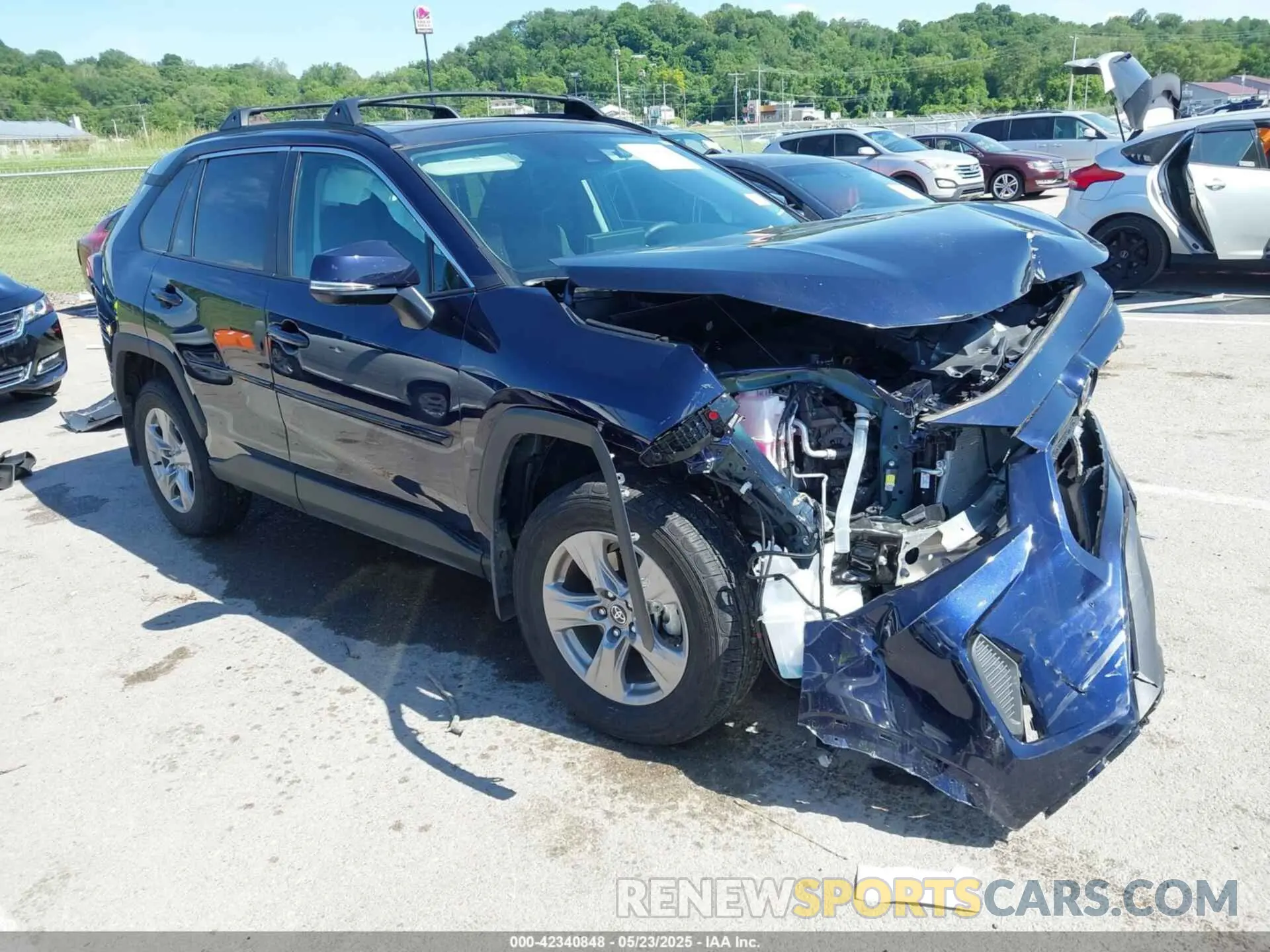 1 Photograph of a damaged car 2T3P1RFV3RW478358 TOYOTA RAV4 2024