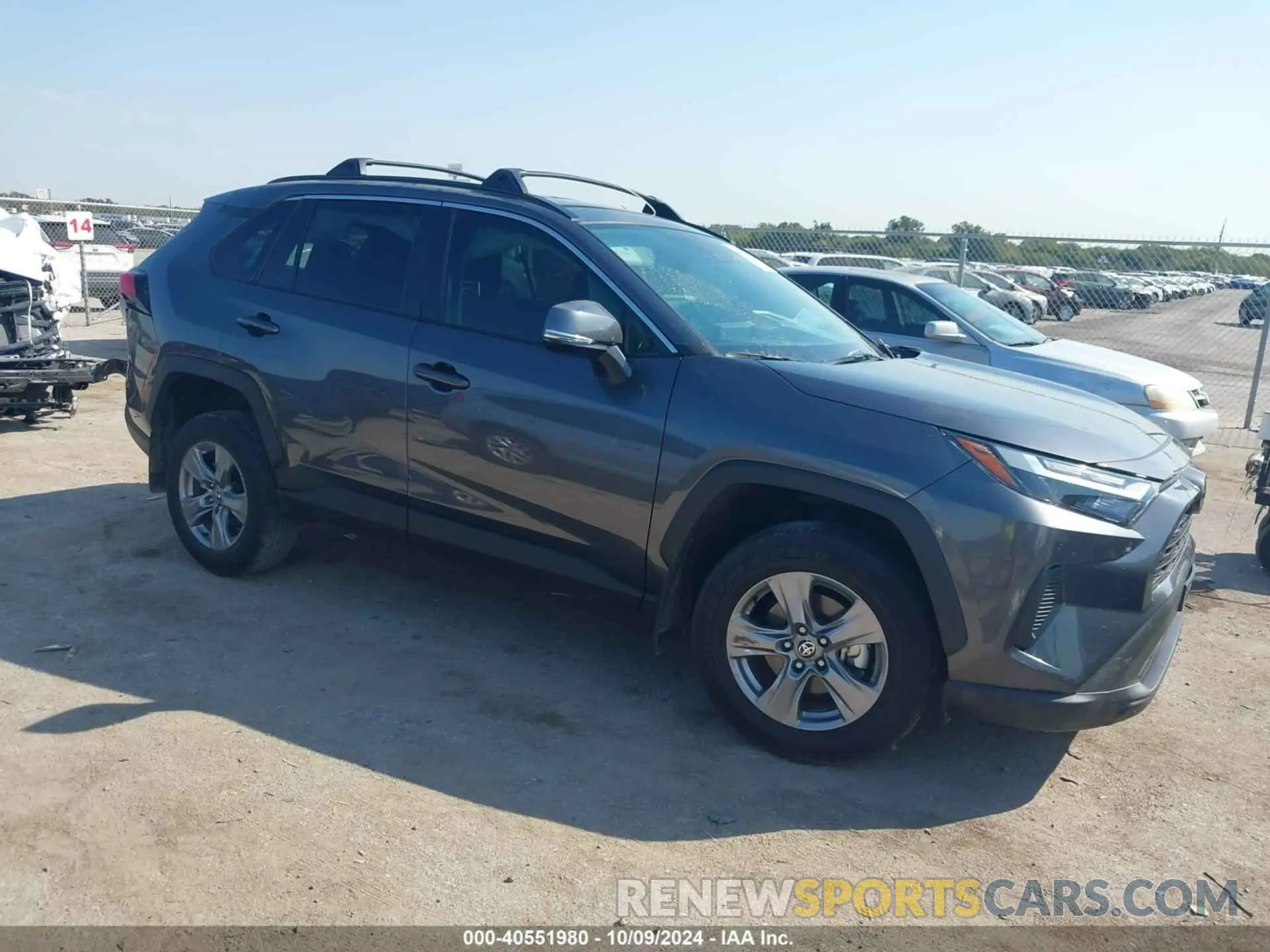 1 Photograph of a damaged car 2T3P1RFV4RC414850 TOYOTA RAV4 2024