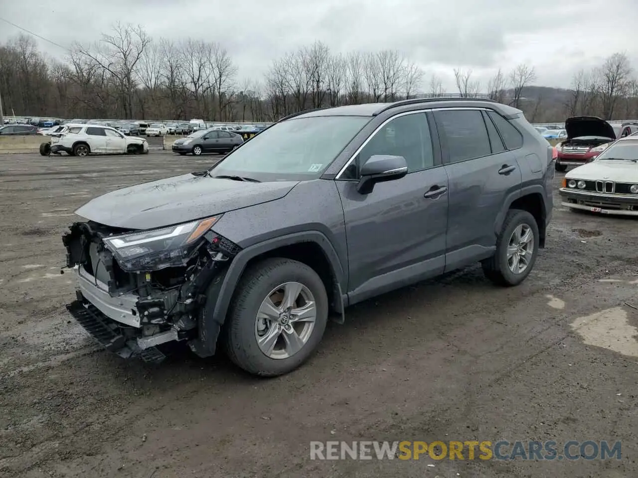 1 Photograph of a damaged car 2T3P1RFV4RC469850 TOYOTA RAV4 2024