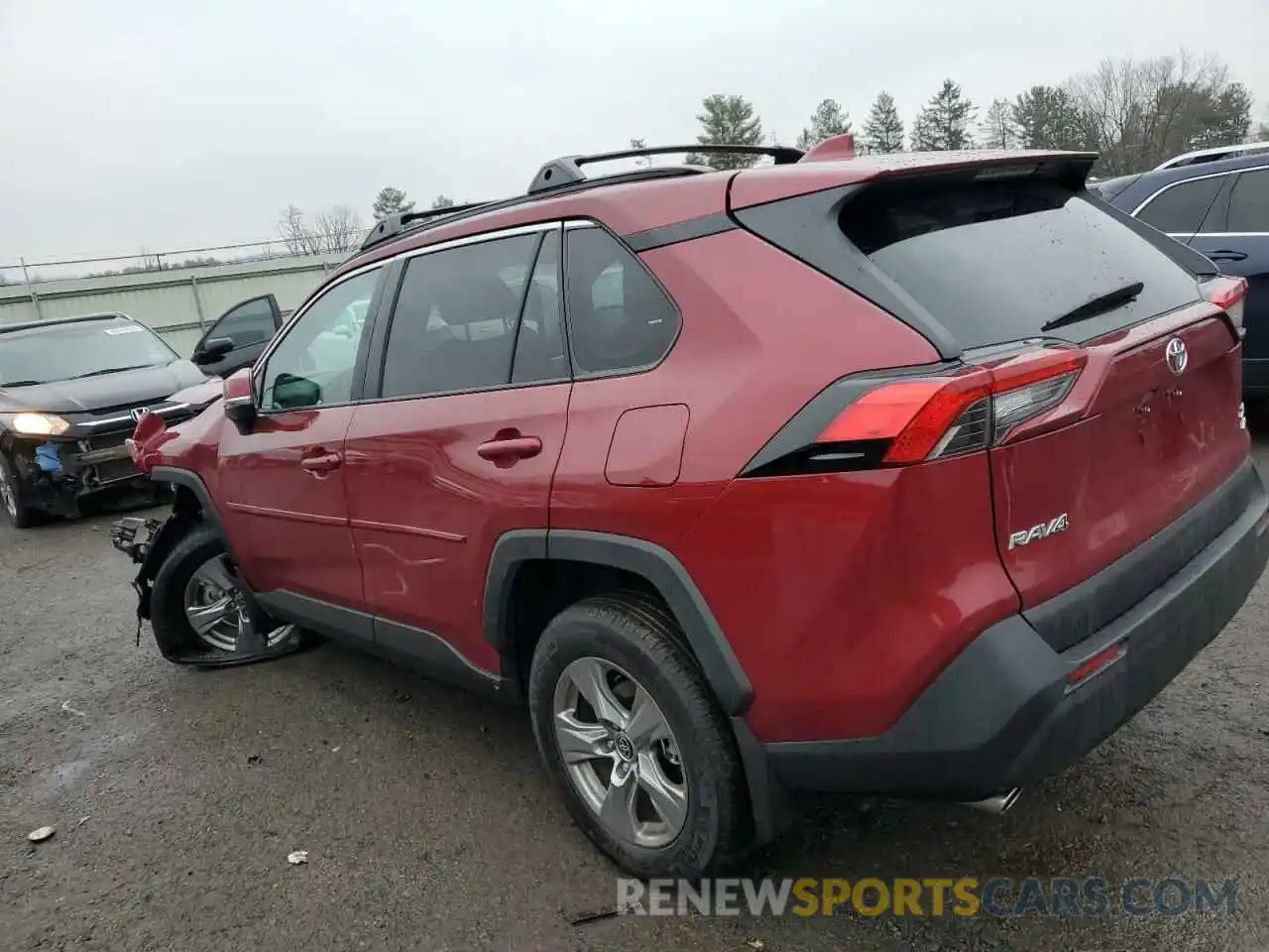 2 Photograph of a damaged car 2T3P1RFV4RW469149 TOYOTA RAV4 2024