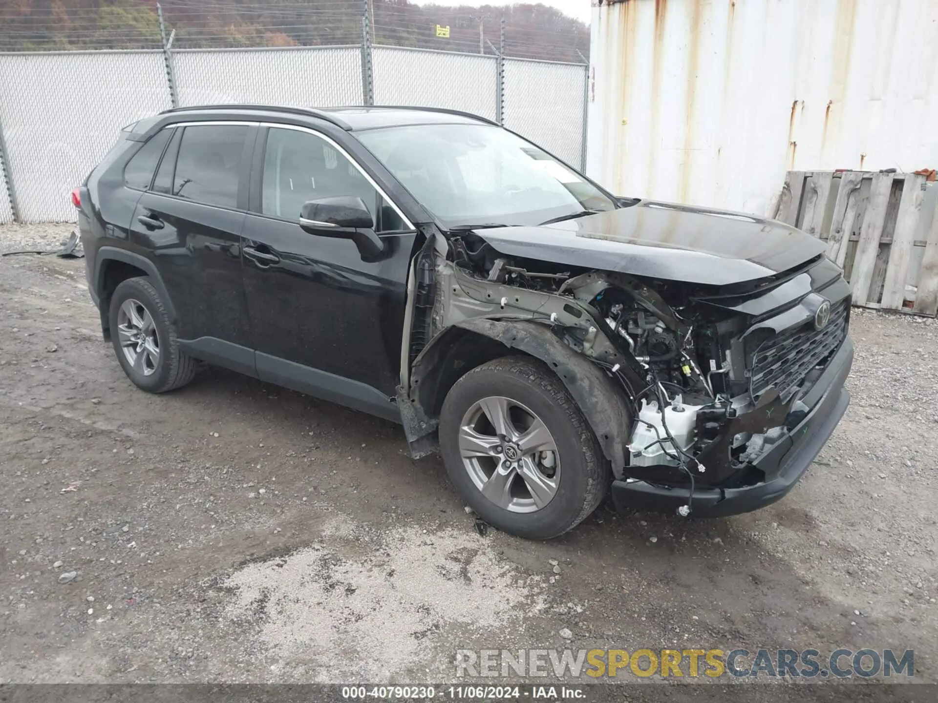 1 Photograph of a damaged car 2T3P1RFV5RC394186 TOYOTA RAV4 2024