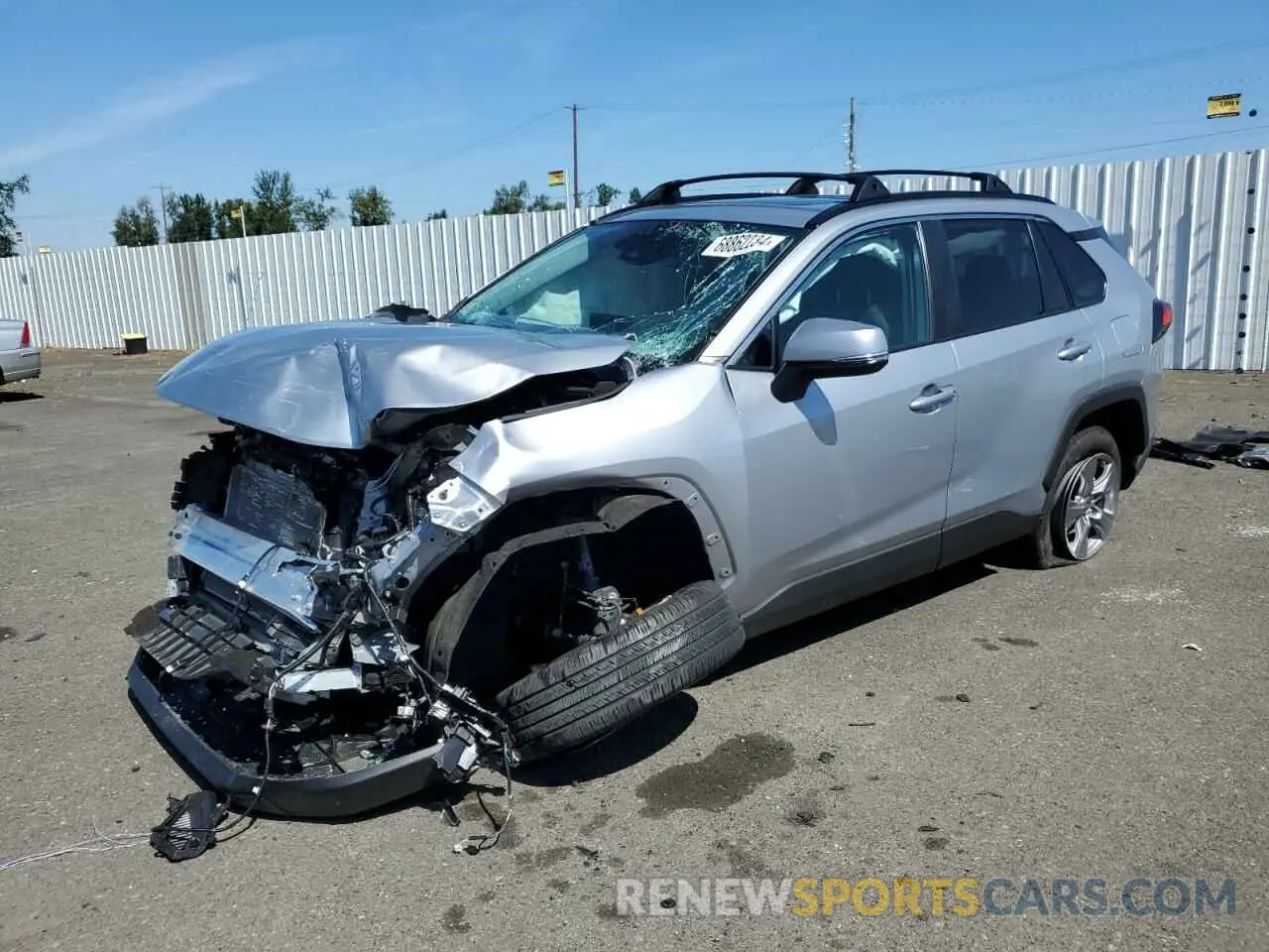 1 Photograph of a damaged car 2T3P1RFV5RC402951 TOYOTA RAV4 2024