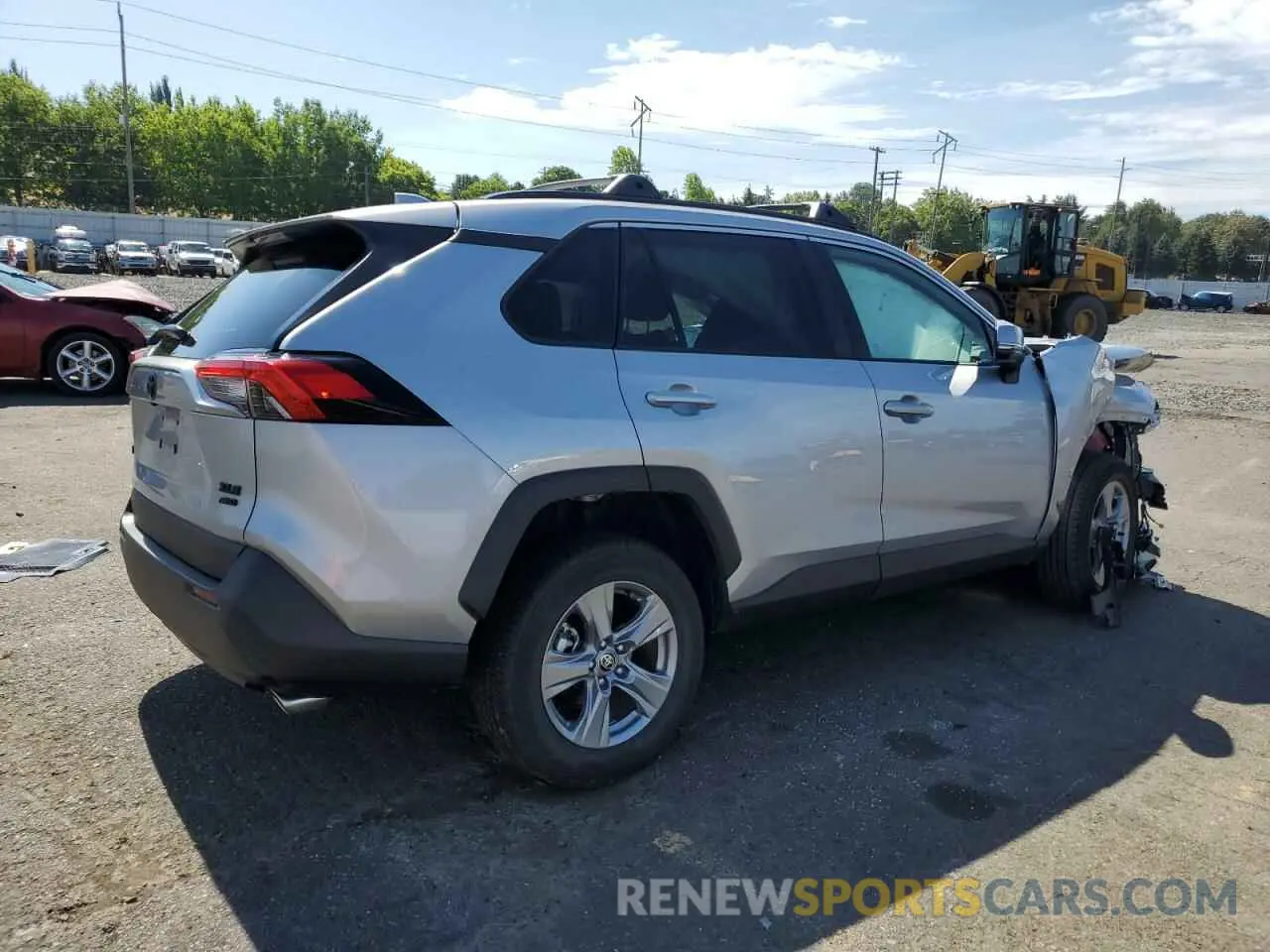 3 Photograph of a damaged car 2T3P1RFV5RC402951 TOYOTA RAV4 2024