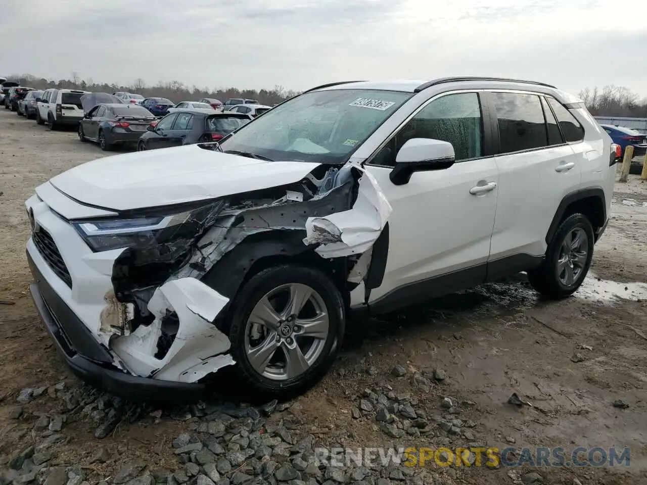 1 Photograph of a damaged car 2T3P1RFV5RC456766 TOYOTA RAV4 2024