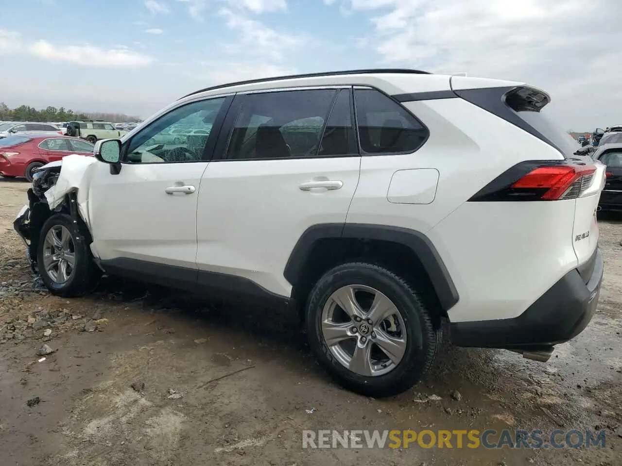 2 Photograph of a damaged car 2T3P1RFV5RC456766 TOYOTA RAV4 2024