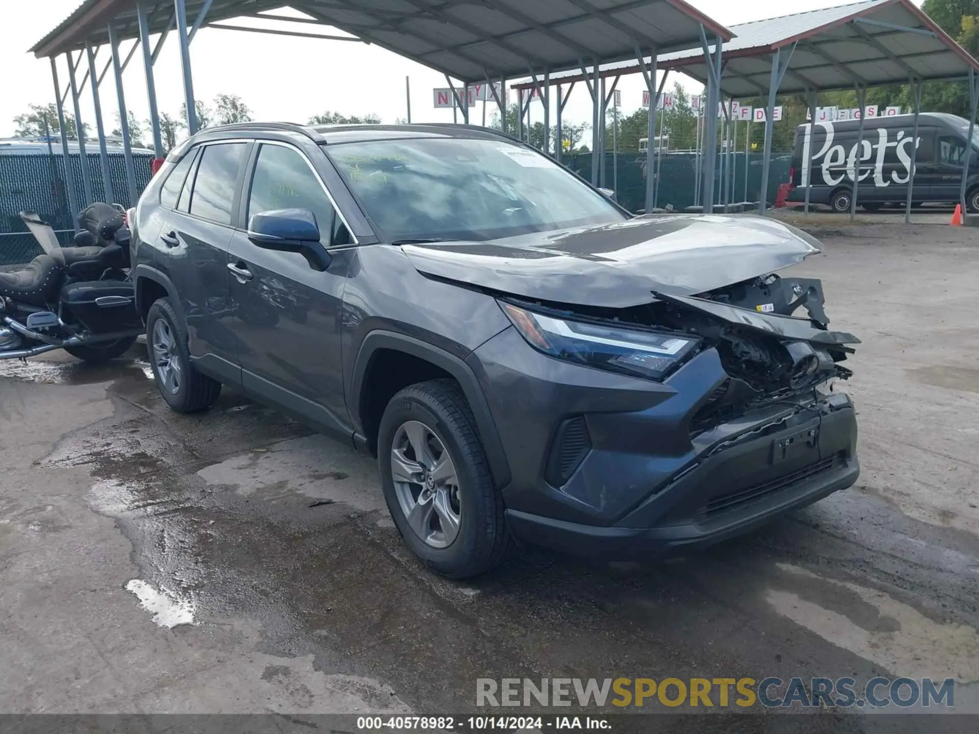 1 Photograph of a damaged car 2T3P1RFV5RC465239 TOYOTA RAV4 2024