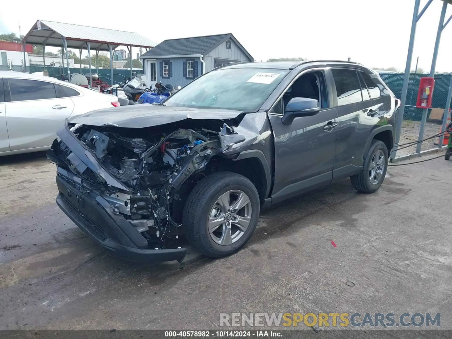 2 Photograph of a damaged car 2T3P1RFV5RC465239 TOYOTA RAV4 2024