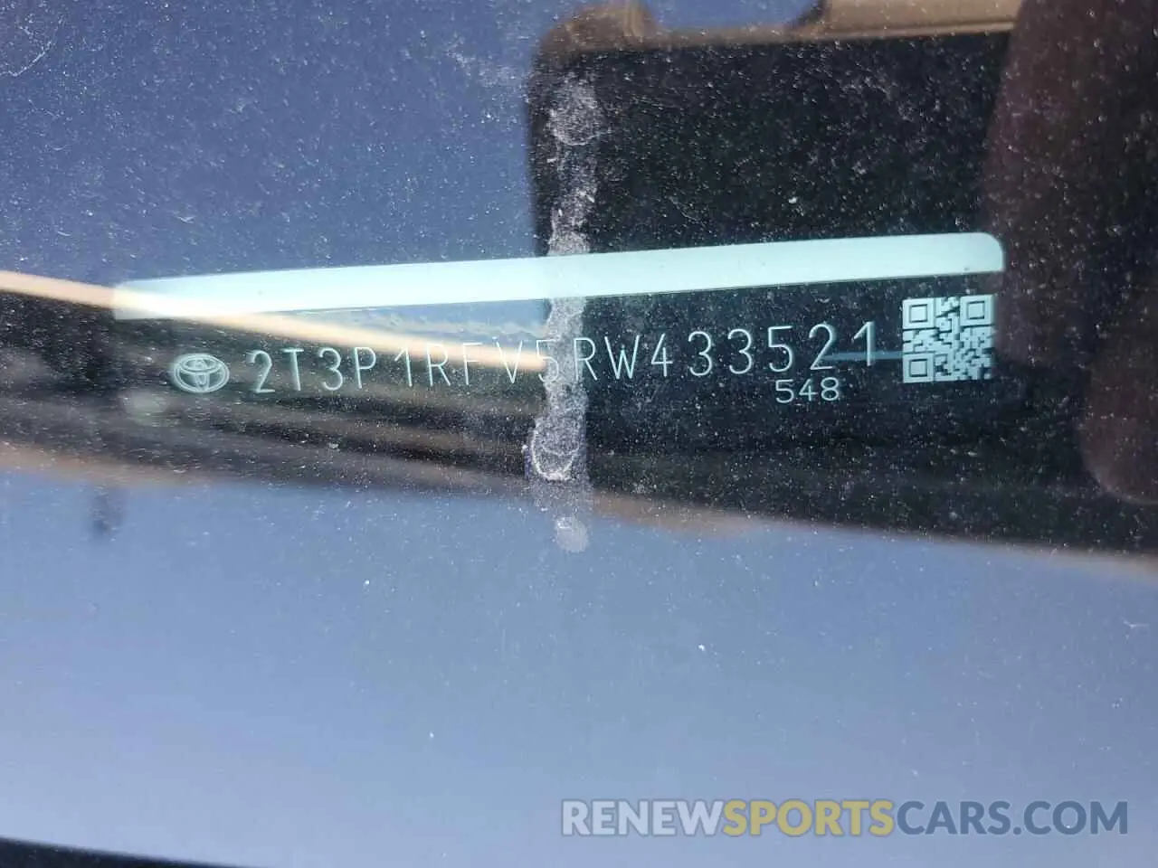13 Photograph of a damaged car 2T3P1RFV5RW433521 TOYOTA RAV4 2024