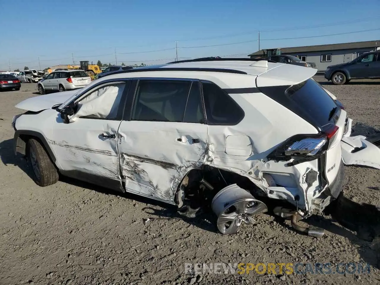 2 Photograph of a damaged car 2T3P1RFV5RW433521 TOYOTA RAV4 2024