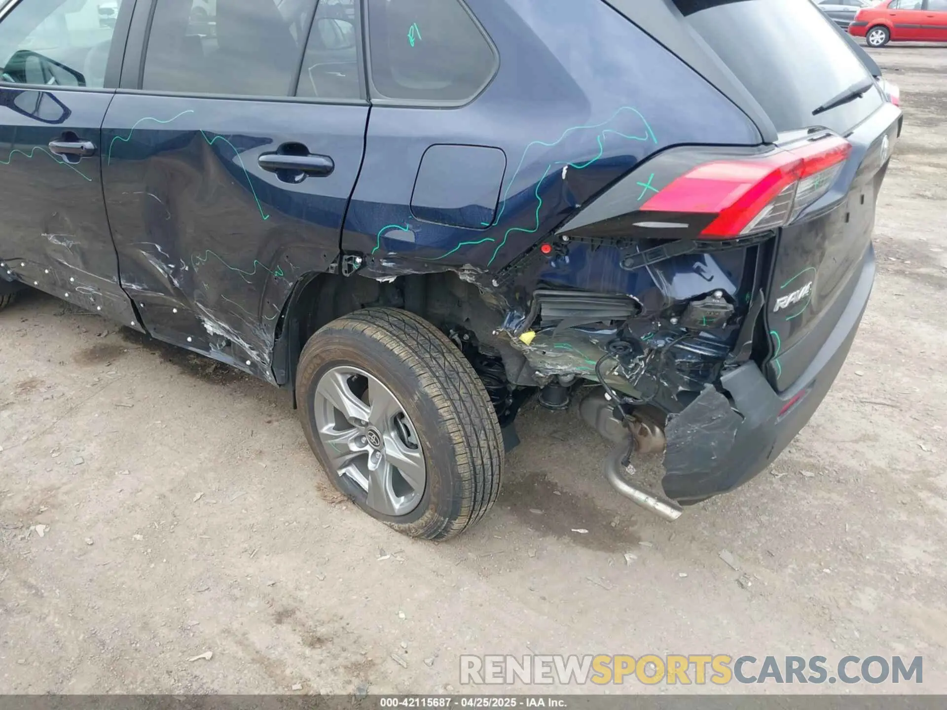 6 Photograph of a damaged car 2T3P1RFV5RW467555 TOYOTA RAV4 2024