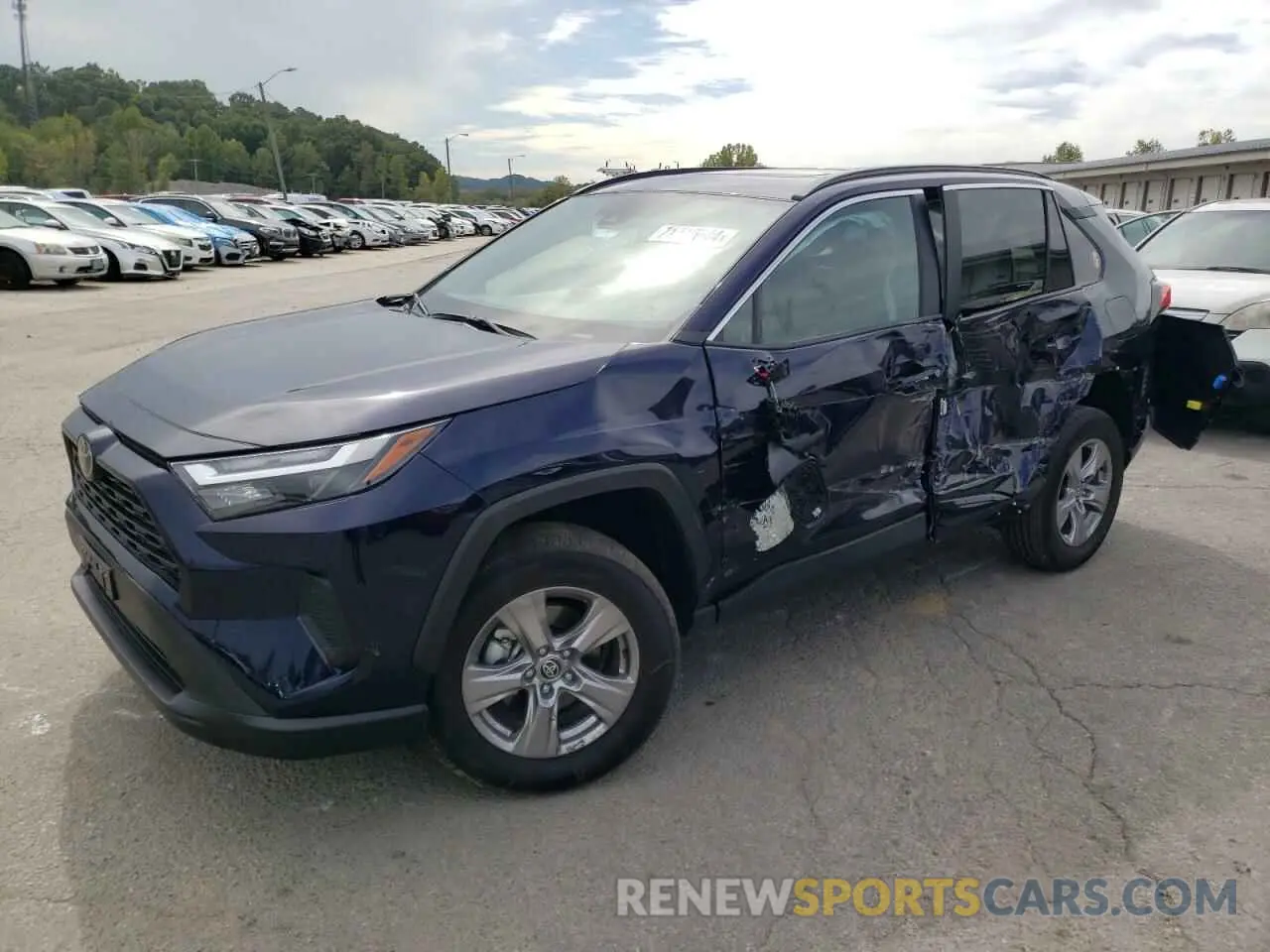 1 Photograph of a damaged car 2T3P1RFV5RW478684 TOYOTA RAV4 2024