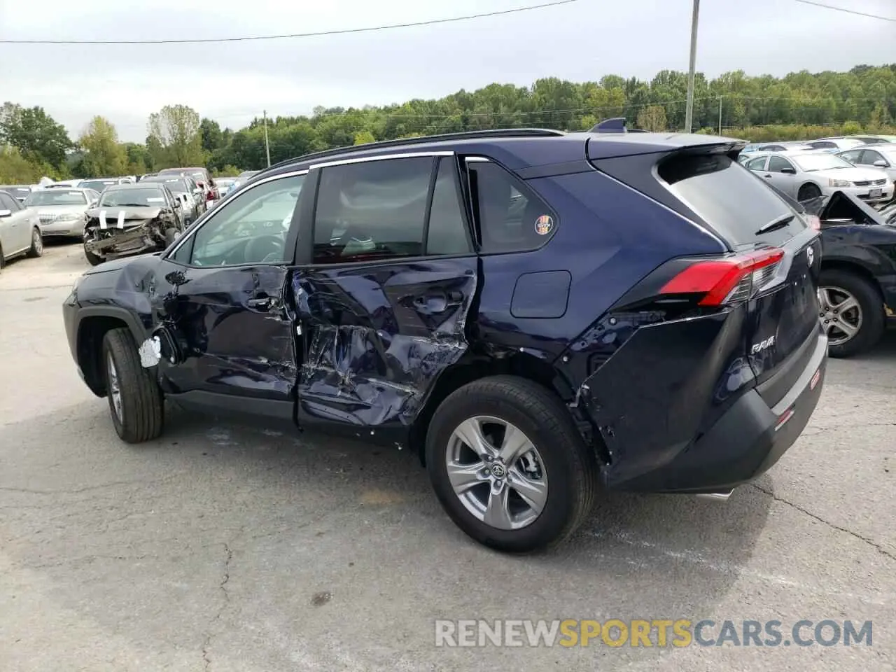 2 Photograph of a damaged car 2T3P1RFV5RW478684 TOYOTA RAV4 2024
