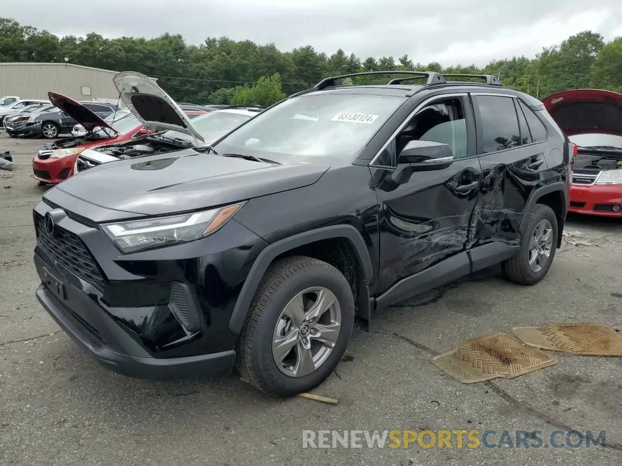 1 Photograph of a damaged car 2T3P1RFV6RC454475 TOYOTA RAV4 2024