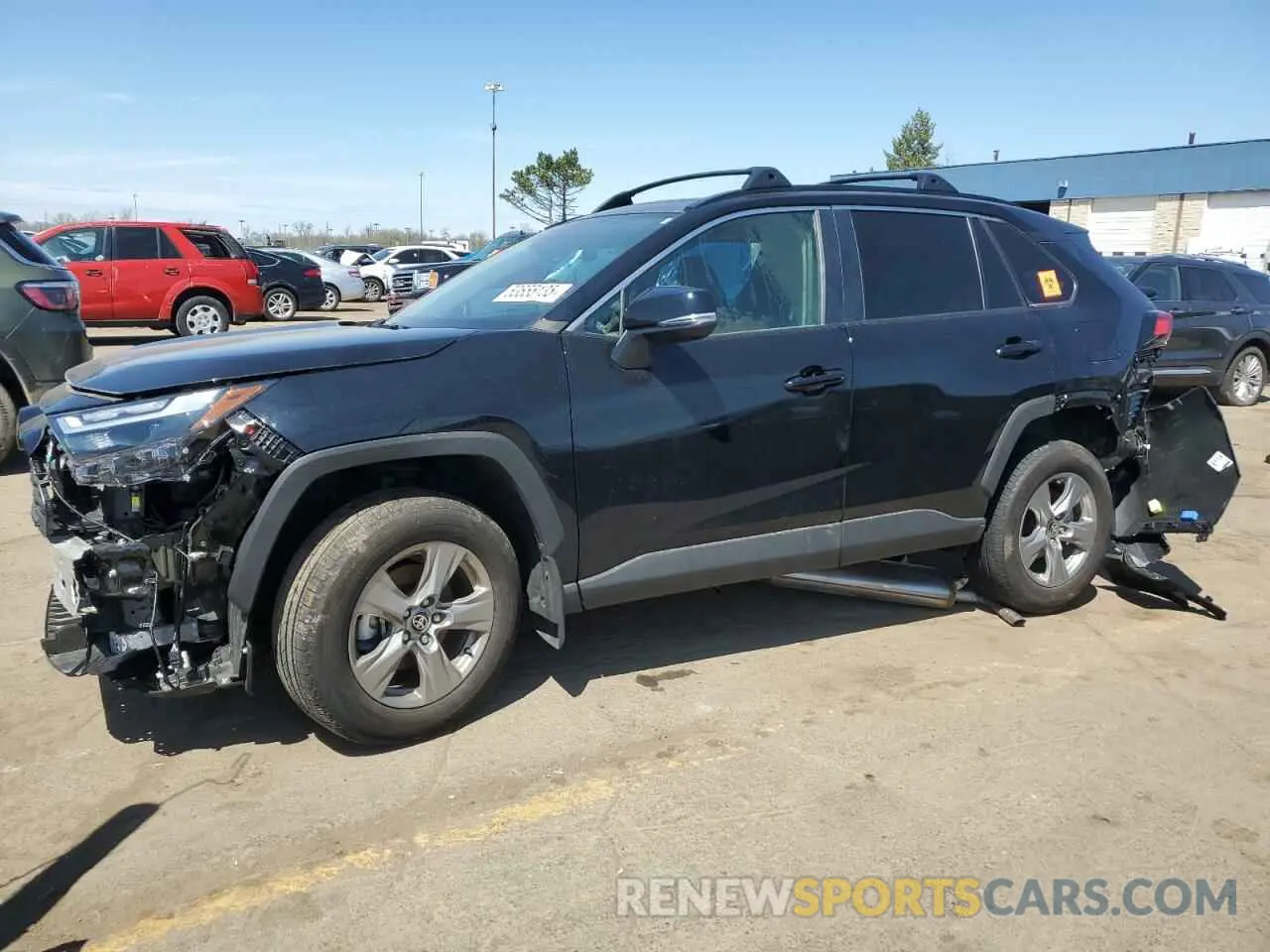 1 Photograph of a damaged car 2T3P1RFV6RC475133 TOYOTA RAV4 2024