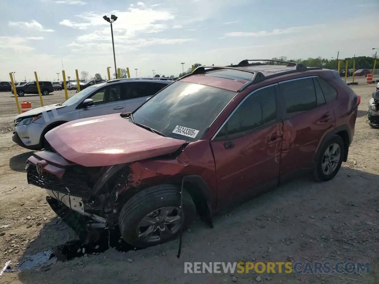1 Photograph of a damaged car 2T3P1RFV6RW444897 TOYOTA RAV4 2024