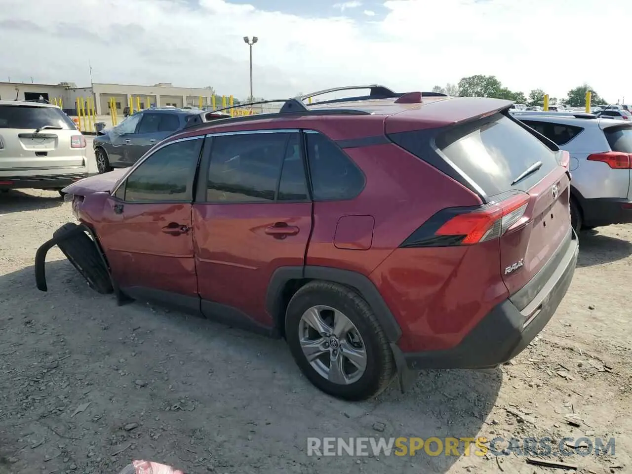 2 Photograph of a damaged car 2T3P1RFV6RW444897 TOYOTA RAV4 2024
