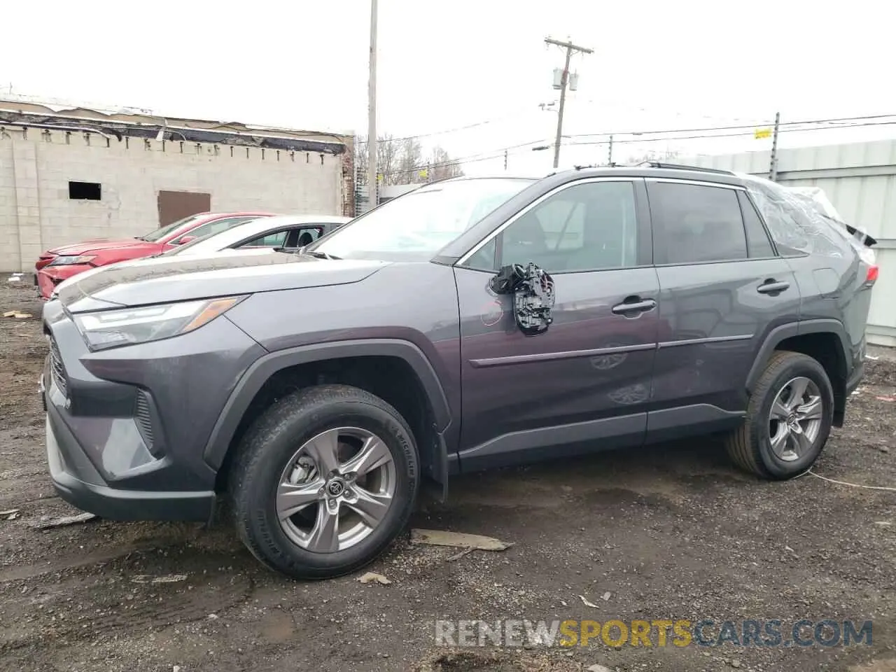 1 Photograph of a damaged car 2T3P1RFV6RW458489 TOYOTA RAV4 2024
