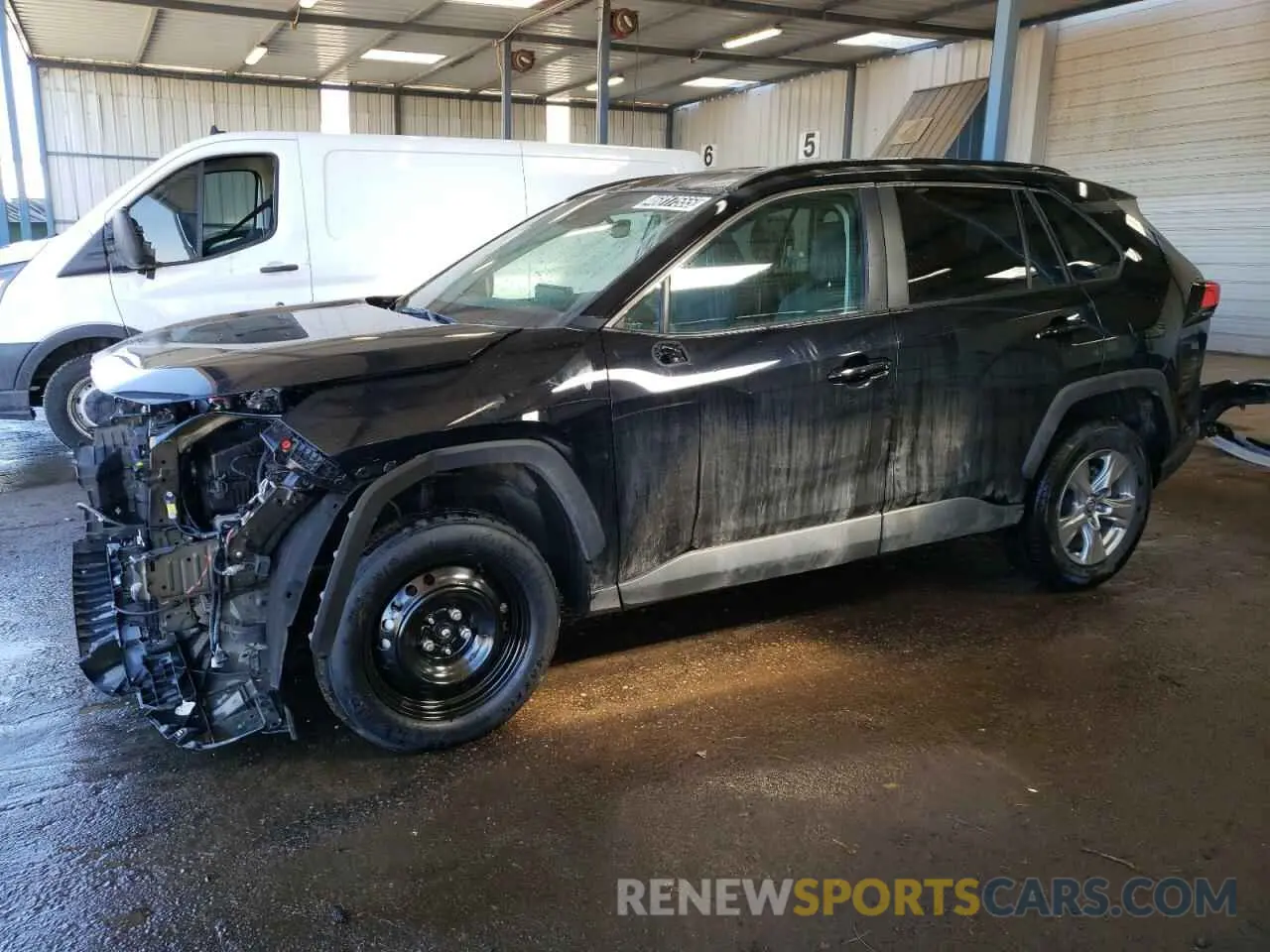 1 Photograph of a damaged car 2T3P1RFV7RW430166 TOYOTA RAV4 2024