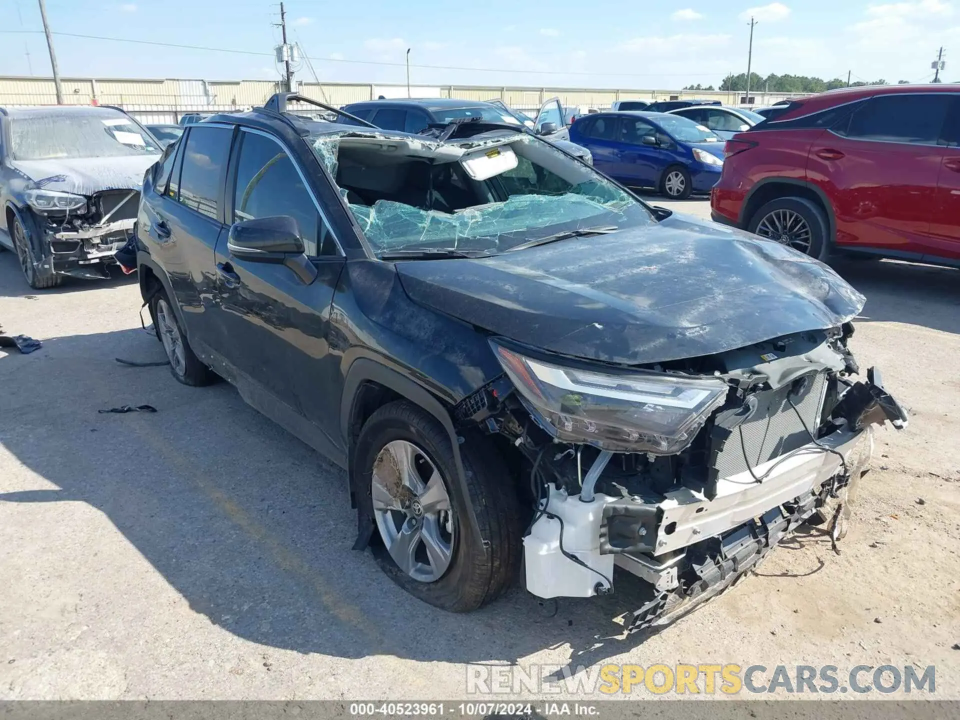 1 Photograph of a damaged car 2T3P1RFV8RC404080 TOYOTA RAV4 2024
