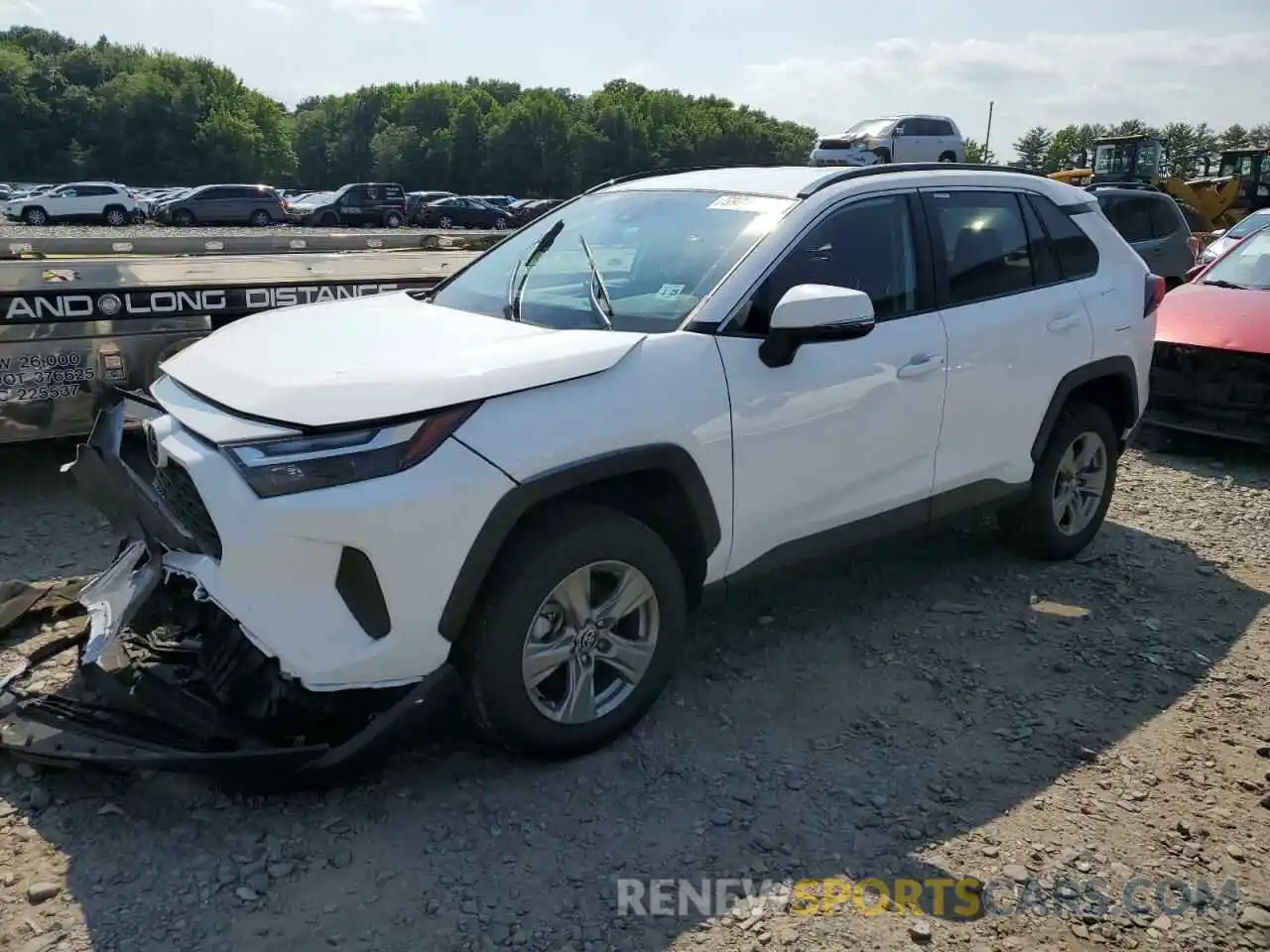 1 Photograph of a damaged car 2T3P1RFV8RC405522 TOYOTA RAV4 2024