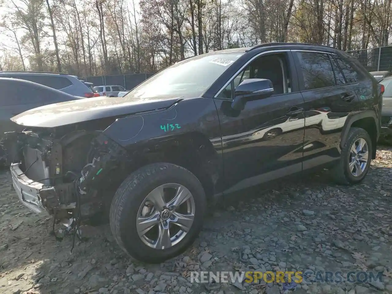 1 Photograph of a damaged car 2T3P1RFV8RC418139 TOYOTA RAV4 2024