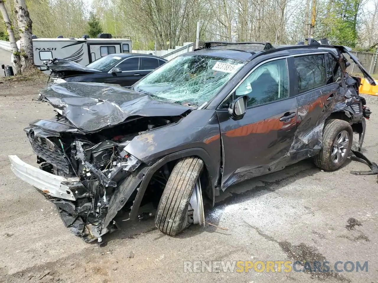 1 Photograph of a damaged car 2T3P1RFV8RC438326 TOYOTA RAV4 2024