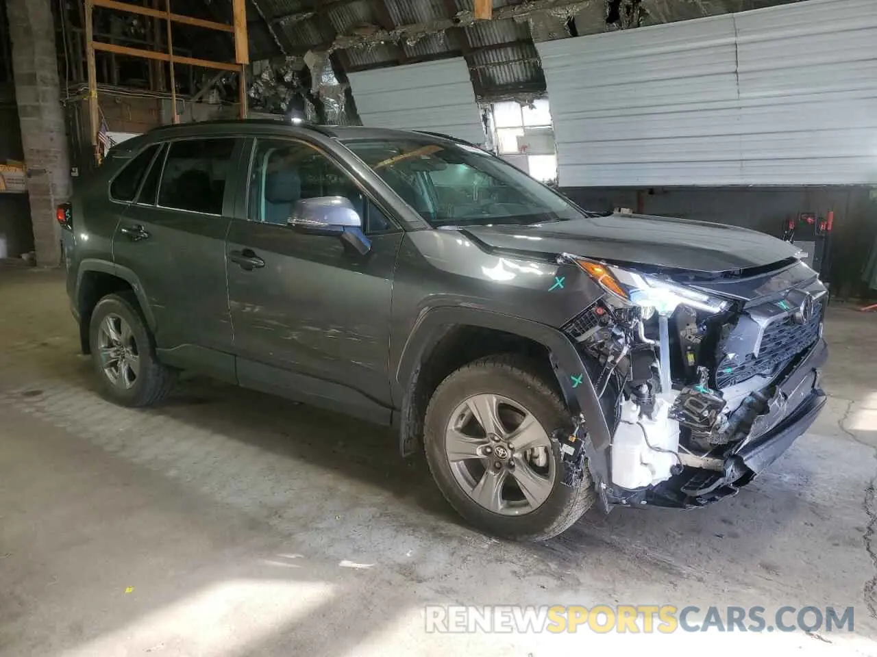 4 Photograph of a damaged car 2T3P1RFV8RC442568 TOYOTA RAV4 2024