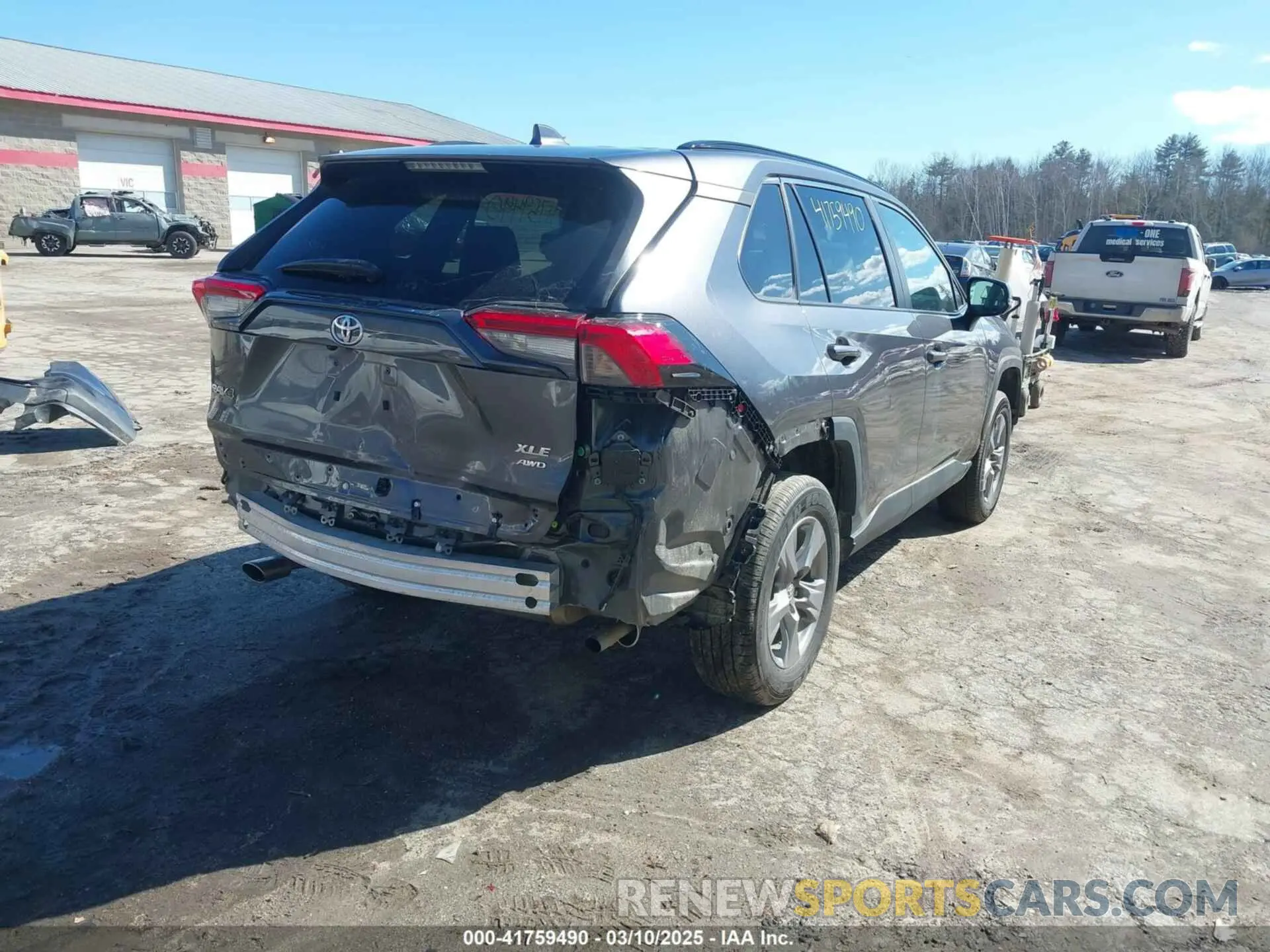 4 Photograph of a damaged car 2T3P1RFV8RC449956 TOYOTA RAV4 2024