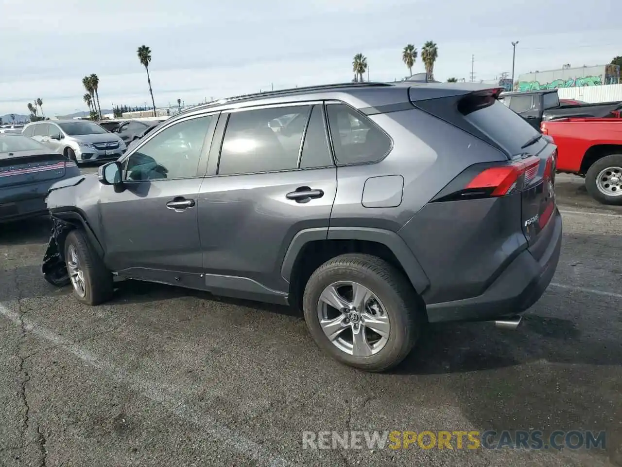 2 Photograph of a damaged car 2T3P1RFV8RC467566 TOYOTA RAV4 2024