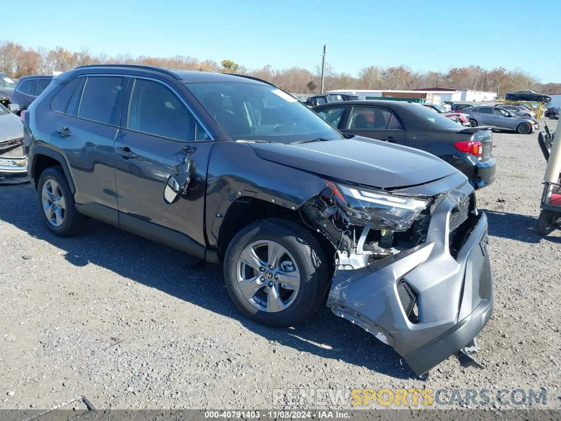 1 Photograph of a damaged car 2T3P1RFV9RC483923 TOYOTA RAV4 2024
