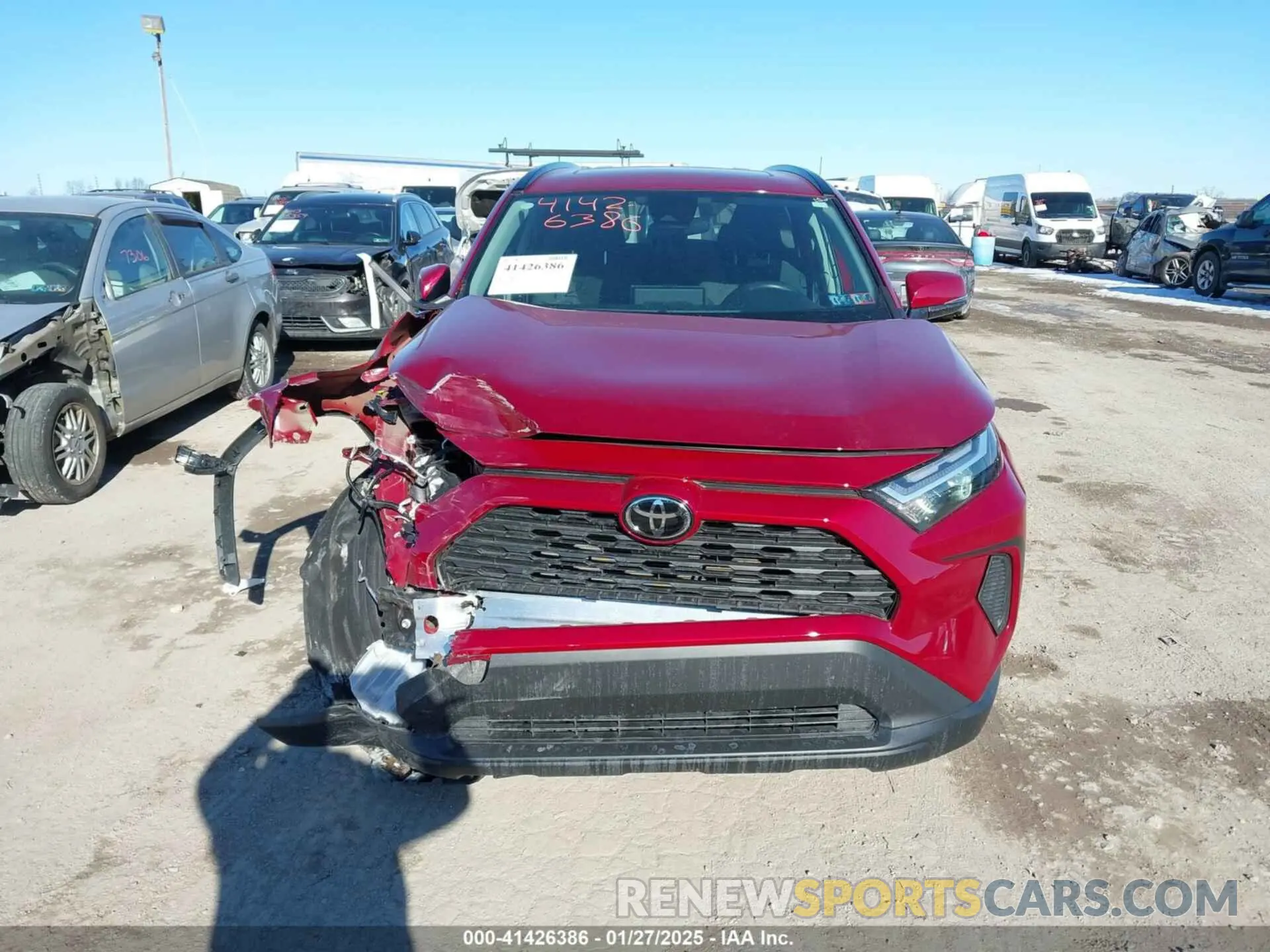 12 Photograph of a damaged car 2T3P1RFV9RW446367 TOYOTA RAV4 2024